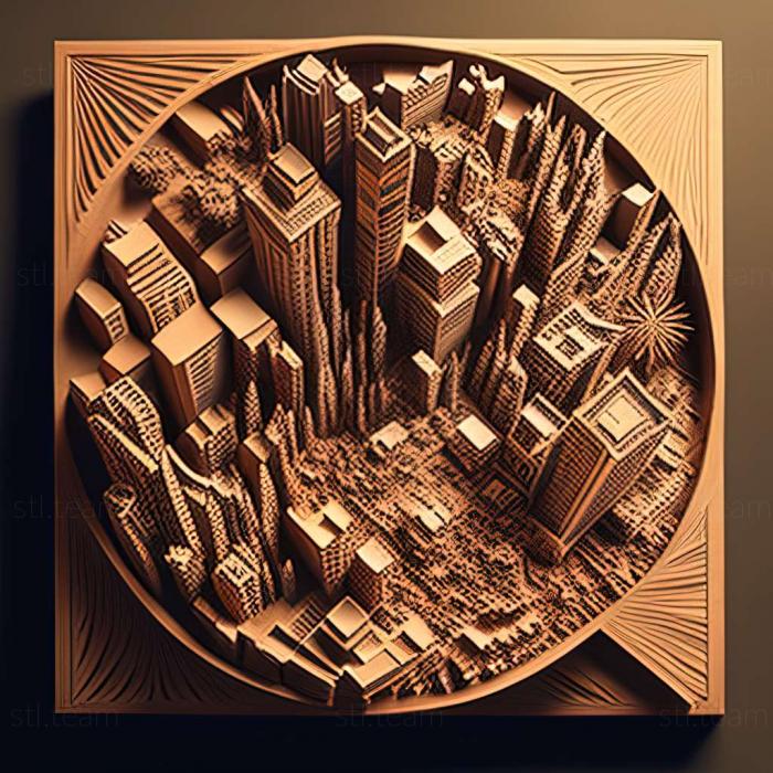 3D модель Гра Cities In Motion 2 (STL)